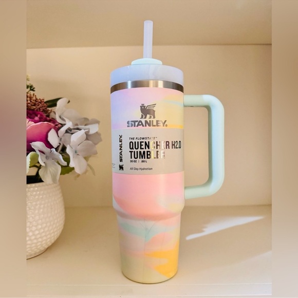 🎉LAST CHANCE🎉Stanley 30oz. Quencher H2.0 FlowState Tumbler Warm Serene - Picture 6 of 11